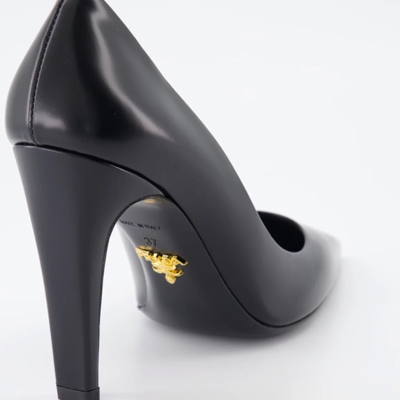 Prada Calzature Donna Spazzolato Leather Pointed Toe Pumps — Nordstrom - Picture 1 of 6